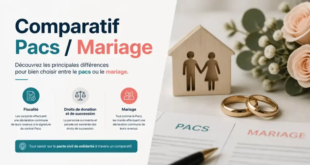 Comparatif Pacs / Mariage