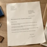 Lettre résiliation mutuelle et mentions à inclure