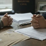 Mariage avantage : impôts et conjoint survivant, formulaire et enveloppes au bureau