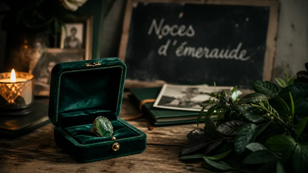 40 ans de mariage : pourquoi parle-t-on de noces d’émeraude ?