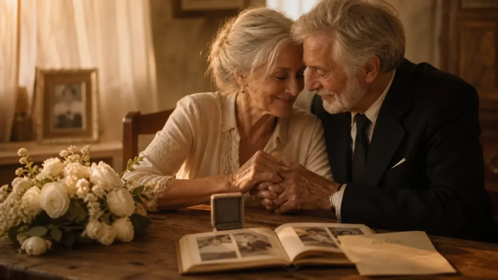 70 ans de mariage : les noces de platine et la façon de les célébrer sans faux pas