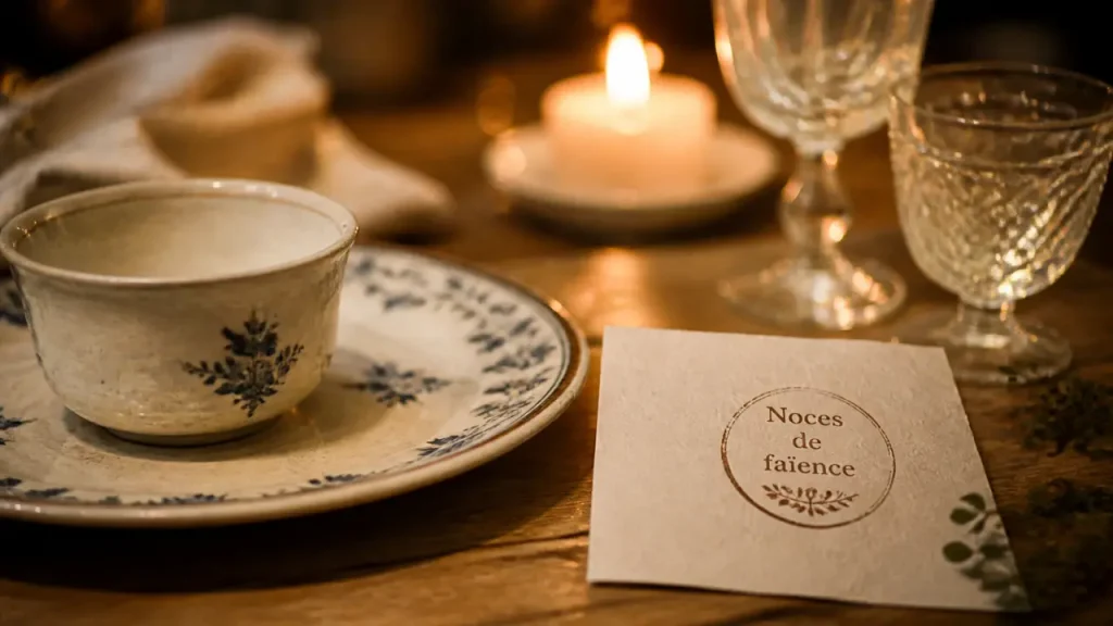 9 ans de mariage : noces de faïence, symbolique et idées de cadeaux
