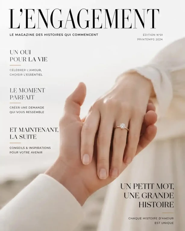 Une demande en mariage romantique et authentique, un moment inoubliable pour un couple.