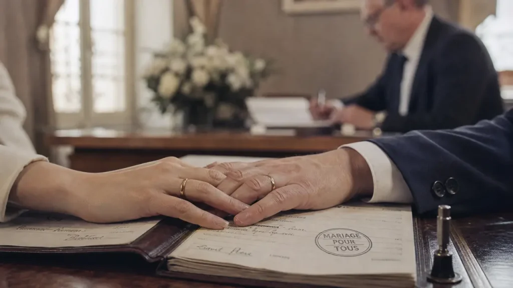 Mariage pour tous : la loi de 2013 qui ouvre le mariage et l’adoption aux couples de même sexe