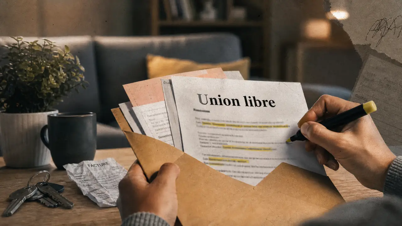 Union libre definition : documents concubinage et domicile partagé