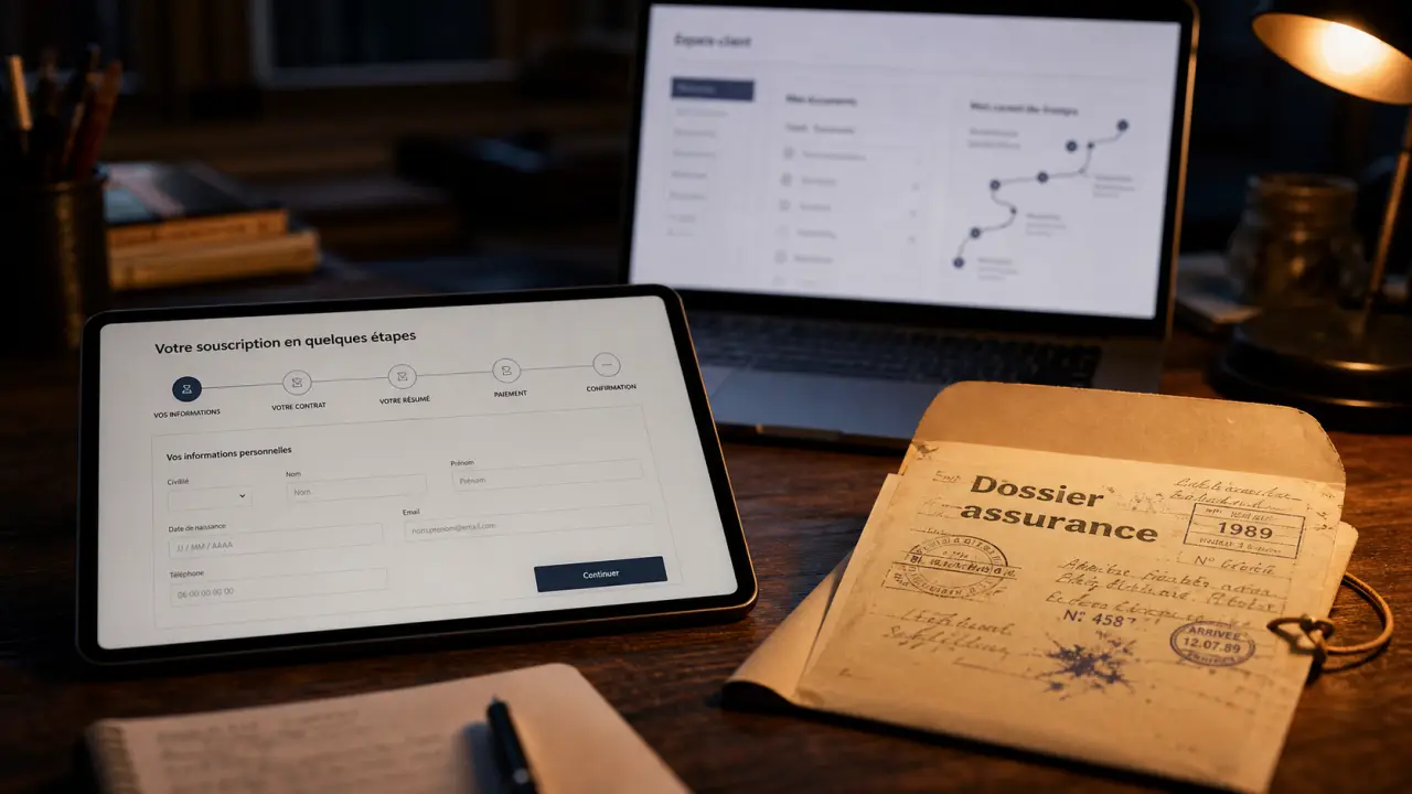 Zéphir Assurance : courtage digital et espace assuré sur tablette