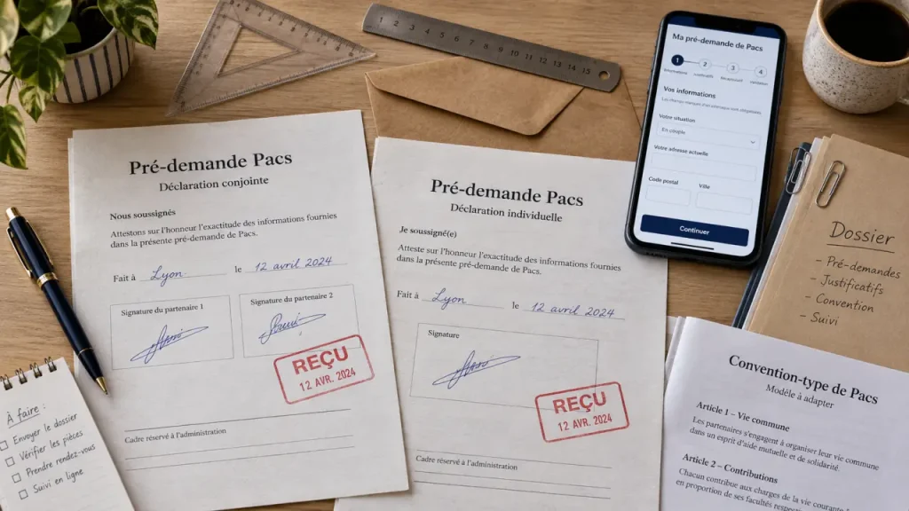 Se pacser en ligne : ce que la pré-demande permet et ce qu’elle ne remplace pas