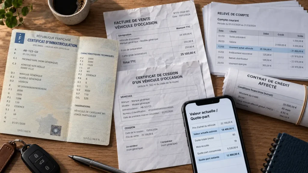À qui appartient la voiture en cas de séparation en concubinage ? La carte grise ne suffit pas