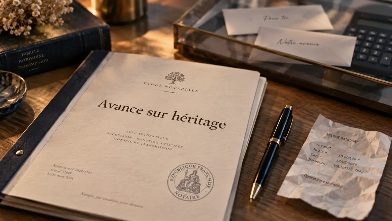 Avance sur héritage : dossier notarial et équilibre entre héritiers