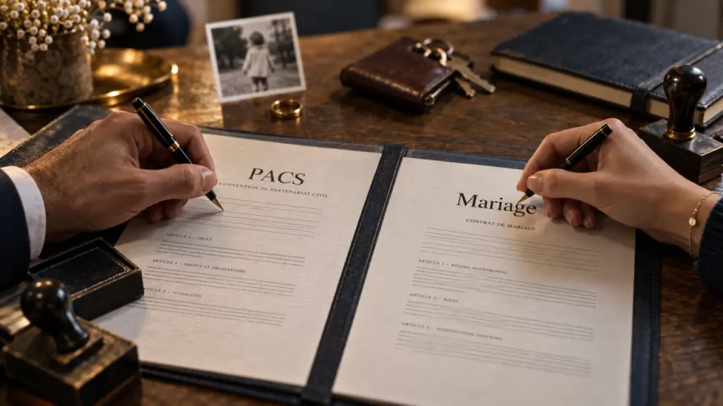 PACS ou mariage : le mariage protège mieux le survivant, le PACS reste plus simple