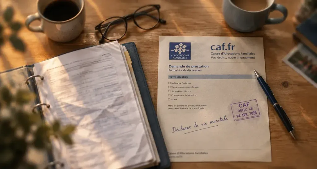 Vivant maritalement : ce que la CAF, le notaire et la loi y voient vraiment